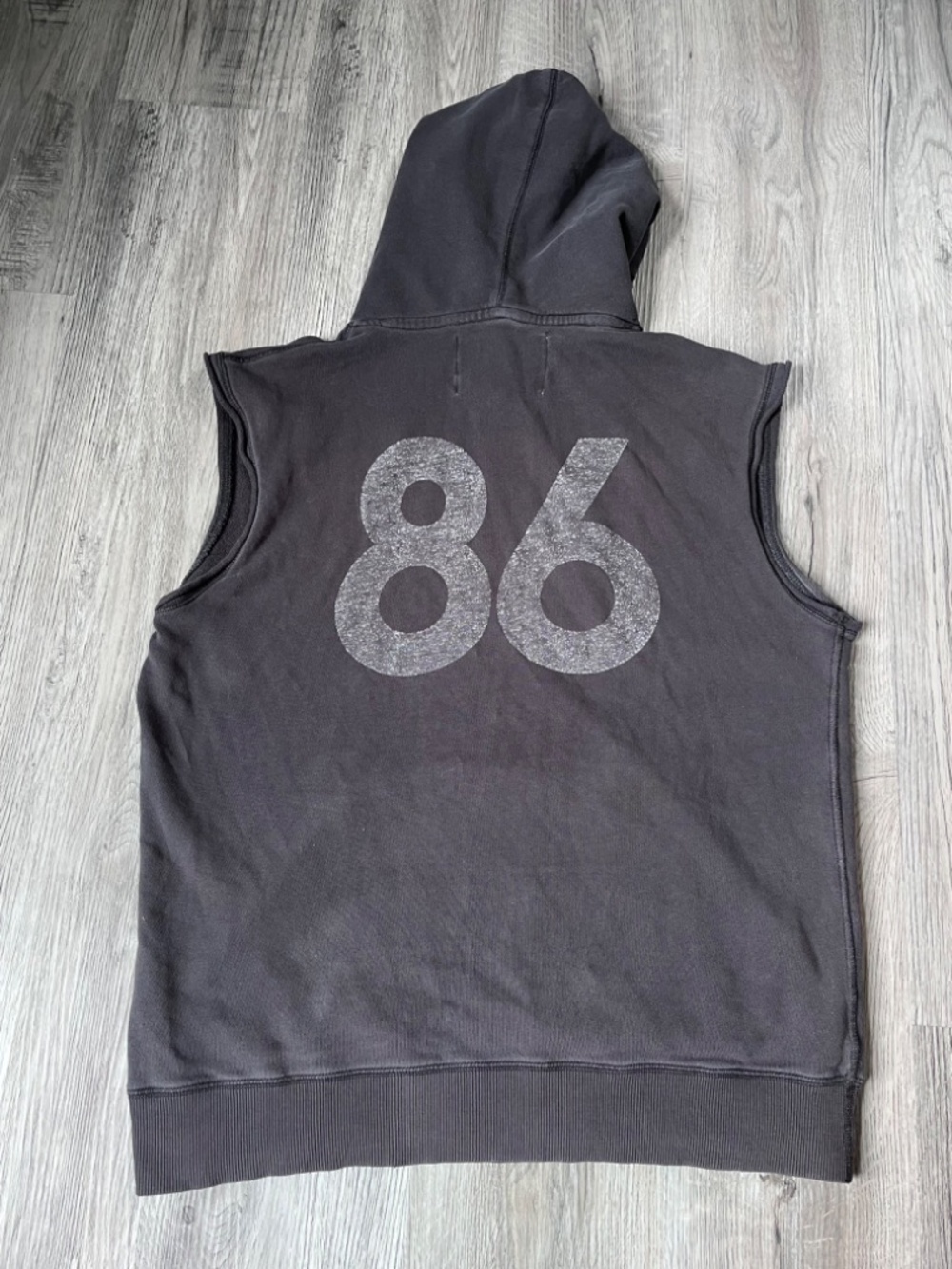 Roots of Fight Mike Tyson Sleeveless Hoodie Sweatshirt Size Large Rare Vintage - Picture 9 of 9